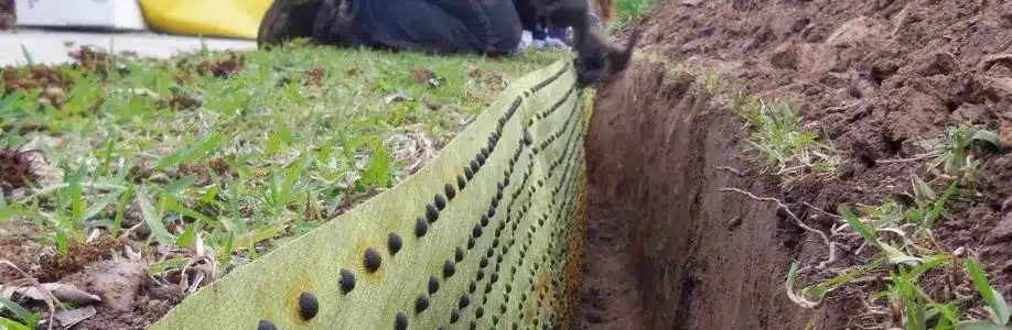 tree root barrier installation