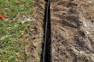 Root Barrier Installation